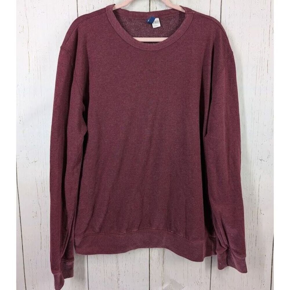 Divided Size XL Maroon Casual‎ Long Sleeve Womens Sweater Top